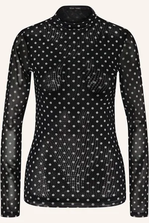 Marc Aurel Mesh-Blusenshirt