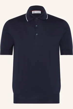 Brunello Cucinelli Strick-Poloshirt