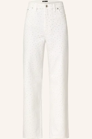 Maje Flared Jeans PANTIKUSA mit Schmucksteinen