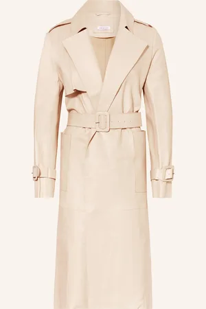 Mrs & HUGS Trenchcoat aus Leder