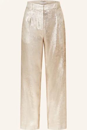 Dante 6 Marlenehose SHARM aus Jacquard mit Glitzergarn