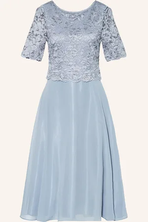 Vera Mont Cocktailkleid mit Spitzenbesatz