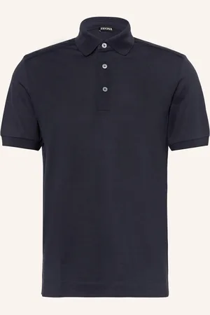 Ermenegildo Zegna Jersey-Poloshirt mit Seide