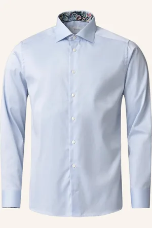 Eton Hemd Signature Twill Mit Kontraststoff Kragen Slim Fit