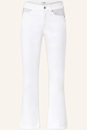 Cambio Flared Jeans PARIS mit Schmucksteinen