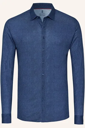 DESOTO Jerseyhemd Slim Fit