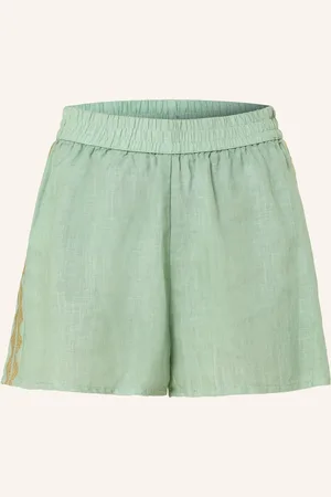 Greek Archaic Kori Leinenshorts FEATHER