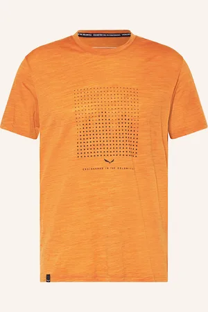 Salewa T-Shirt EAGLE DOTTED aus Merinowolle