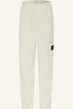 Stone Island Cargohose Regular Tapered Fit aus Cord