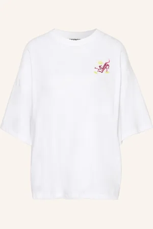 Essentiel Antwerp Oversized-Shirt HUNGLE mit Schmuckperlen