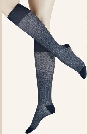 ITEM m6 Kniestrümpfe ALLDAY HERRINGBONE SOFT COMPRESSION