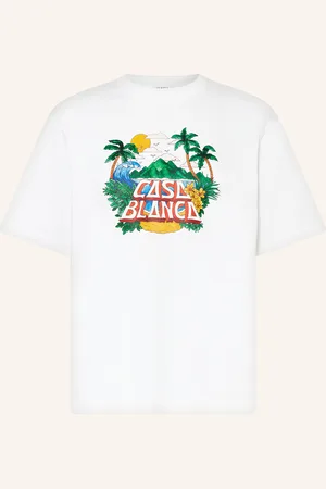 Casablanca T-Shirt CASA BEACH WAVE