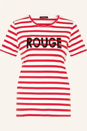 More & More T-Shirt mit Pailletten