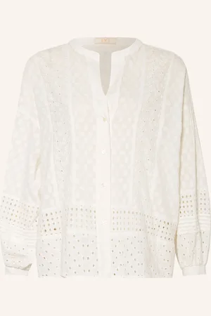 IVI Bluse aus Lochspitze