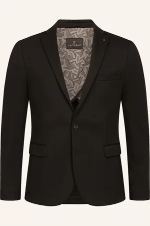Zuitable Anzugssakko DINORRIS Slim Fit aus Jersey