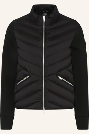 Moose Knuckles Daunenjacke im Materialmix
