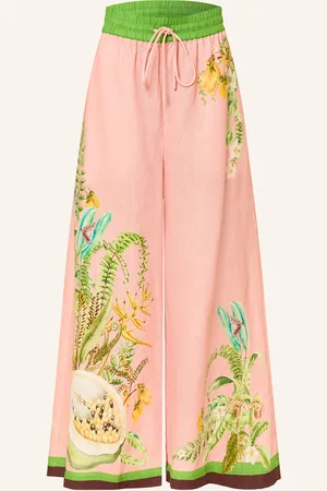 ALÉMAIS Marlenehose aus Leinen