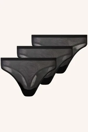 Snocks 3er-Pack Tangas aus Mesh