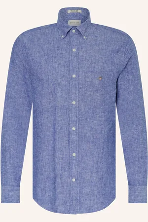 GANT Hemd Regular Fit mit Leinen
