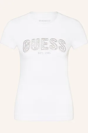 Guess T-Shirt mit Schmucksteinen