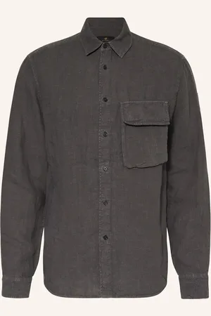 Belstaff Leinenhemd SCALE Comfort Fit