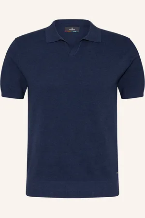 Ragman Strick-Poloshirt