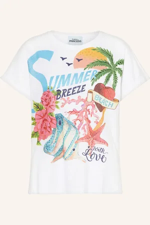 Frogbox T-Shirt mit Schmucksteinen