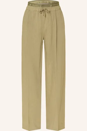 MARELLA Hose im Jogging-Stil mit Leinen