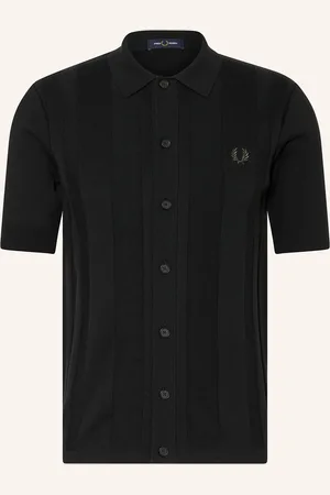 Fred Perry Strickhemd Regular Fit