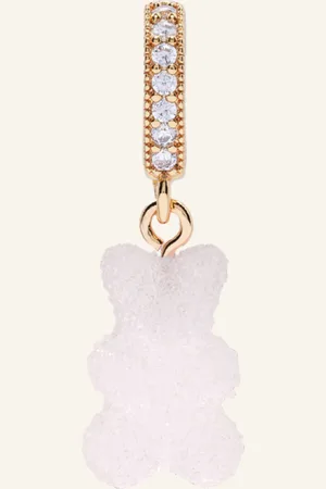 Crystal Haze Anhänger FIZZY NOSTALGIA BEAR STRAWBERRY PAVE by GLAMBOU