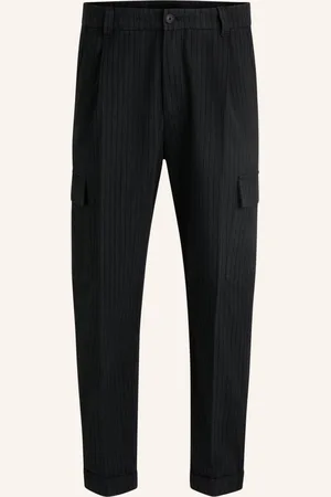 HUGO BOSS Casual Hose C-PERIN-CARGO-PL-TU Tapered Fit