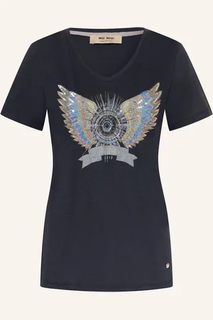 Mos Mosh T-Shirt MMGETHI mit Pailletten