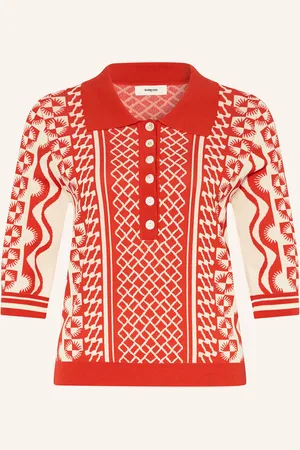 Suncoo Strick-Poloshirt POLKA mit 3/4-Arm