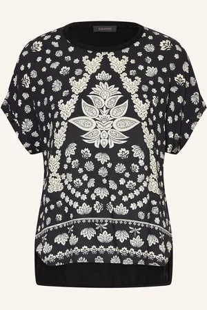 Elena Miro Blusenshirt im Materialmix
