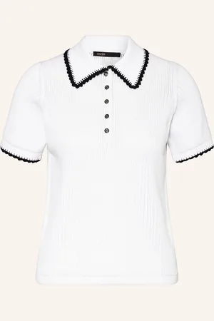 Maje Strick-Poloshirt