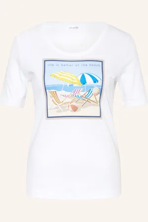 Efixelle T-Shirt mit Schmucksteinen