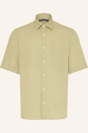Marc O’ Polo Kurzarm-Hemd Regular Fit aus Leinen