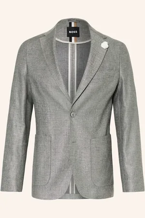 HUGO BOSS Anzugsakko HANRY Slim Fit mit Leinen