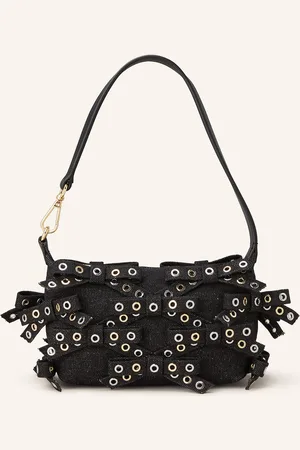 Ganni Handtasche BOW EYELET BUTTERFLY SMALL