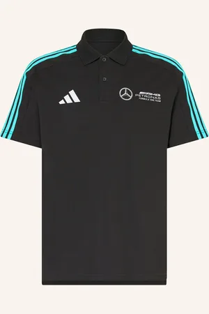 adidas Piqué-Poloshirt MERCEDES - AMG PETRONAS FORMULA ONE TEAM DNA POLO MEN