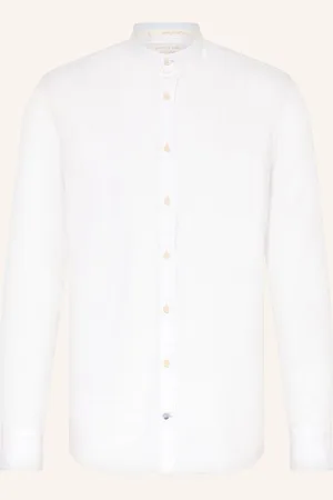 Colours & Sons Hemd Regular Fit mit Leinen