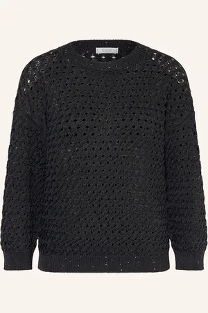 PESERICO SIGN Pullover mit Schmucksteinen