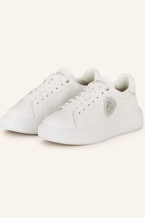 Blauer Sneaker VENUS mit Schmucksteinen