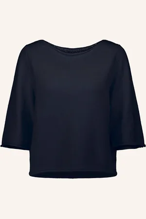 Allude Pullover mit 3/4-Arm und Cashmere