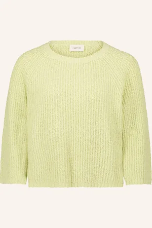 Cartoon Pullover mit 3/4-Arm