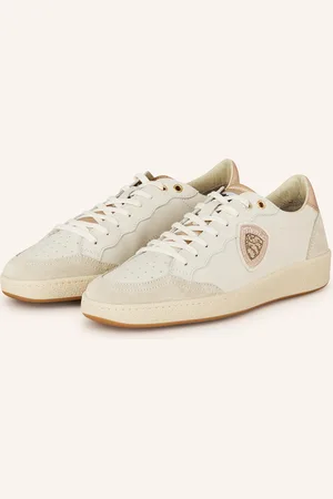 Blauer Sneaker OLYMPIA mit Schmucksteinen
