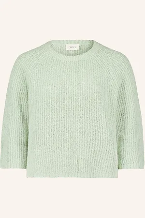 Cartoon Pullover mit 3/4-Arm