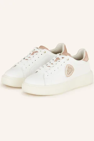Blauer Sneaker VENUS mit Schmucksteinen