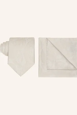 HUGO BOSS Set: Krawatte und Einstecktuch