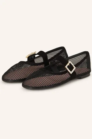 Pretty Ballerinas Mary-Jane-Ballerinas BATIR ANGELIS mit Schmucksteinen
